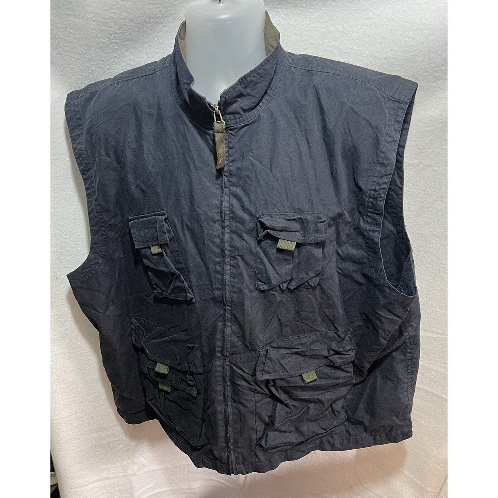Vintage Bugle Boy Fishing Safari Photographer Vest Hiking Travel Vest Hunting L‎